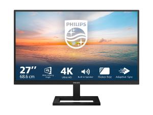 Philips 27E1N1800AE - 1000 Series - écran LED - 27" - 3840 x 2160 4K @ 60 Hz - IPS - 350 cd/m² - 1000:1 - HDR10 - 4 ms - 2xHDMI, DisplayPort - haut-parleurs - noir - 27E1N1800AE/00 - Écrans d'ordinateur