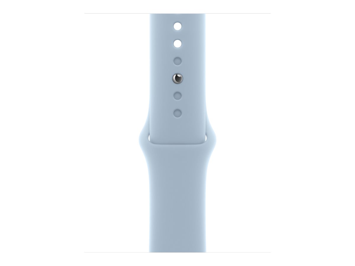 Apple - Bracelet pour montre intelligente - 41 mm - taille M/L - bleu clair - MWMN3ZM/A - accessoires divers