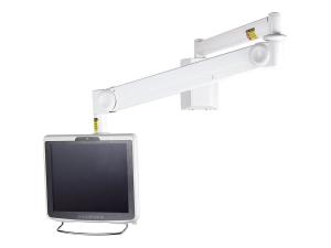 Neomounts FPMA-HAW100HC - Support - pleine action - pour Écran LCD - médical - blanc - Taille d'écran : 10"-30" - montable sur mur - FPMA-HAW100HC - Montages pour TV et moniteur