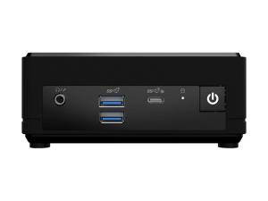 MSI Cubi N ADL 002EU - Mini PC Celeron N100 / jusqu'à 3.4 GHz - RAM 4 Go - SSD 128 Go - NVMe - UHD Graphics - Gigabit Ethernet - Win 11 Pro - moniteur : aucun - noir - 9S6-B0A911-096 - Ordinateurs de bureau