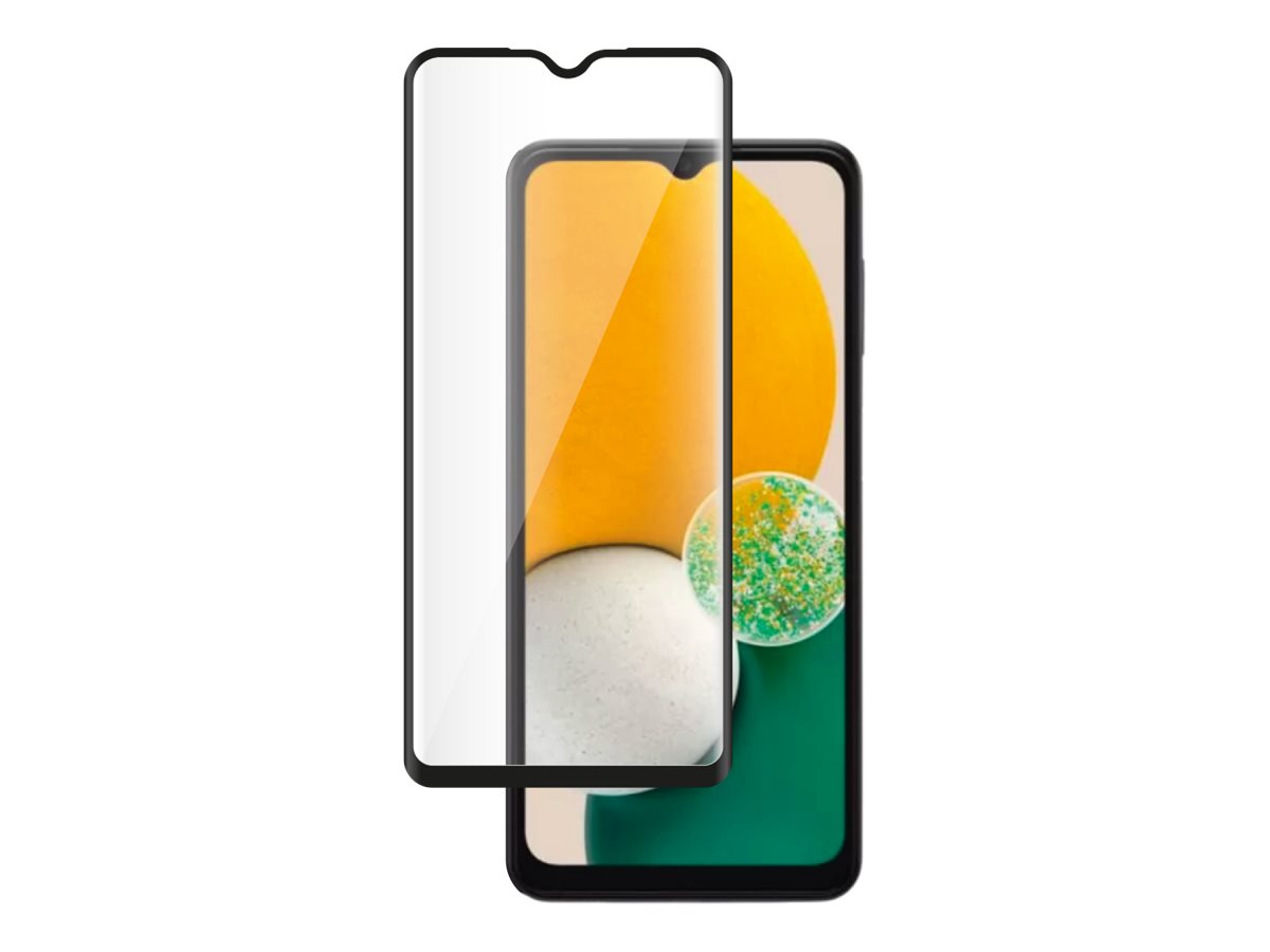 BIGBEN Connected - Protection d'écran pour téléphone portable - + SmartFrame - 2.5D - verre - couleur de cadre noir - pour Samsung Galaxy A13, A23 5G - PEGLASSGA134GV2 - Accessoires pour téléphone portable