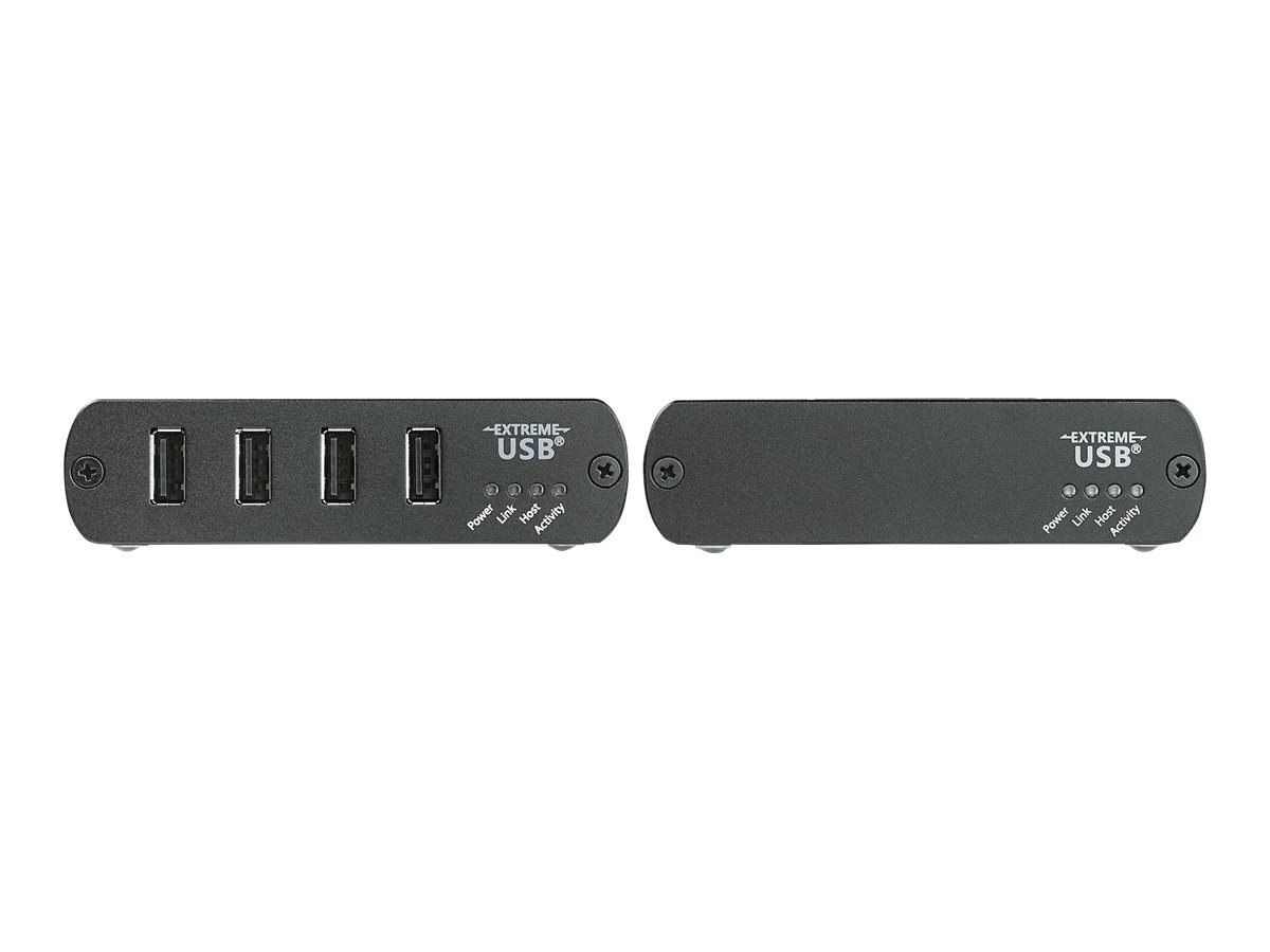 StarTech.com Extension USB 2.0 2 ports sur Cat5 ou Cat6 - Jusqu'à 100 m - Câble de rallonge USB - USB, USB 2.0 - plus de CAT 5/6 - 2 ports - jusqu'à 100 m - pour P/N: 35FCREADBK3 - USB2002EXT2 - Prolongateurs de signal