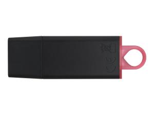 Kingston DataTraveler Exode - Clé USB - 256 Go - USB 3.2 Gen 1 - noir/rose - DTX/256GB - Lecteurs flash