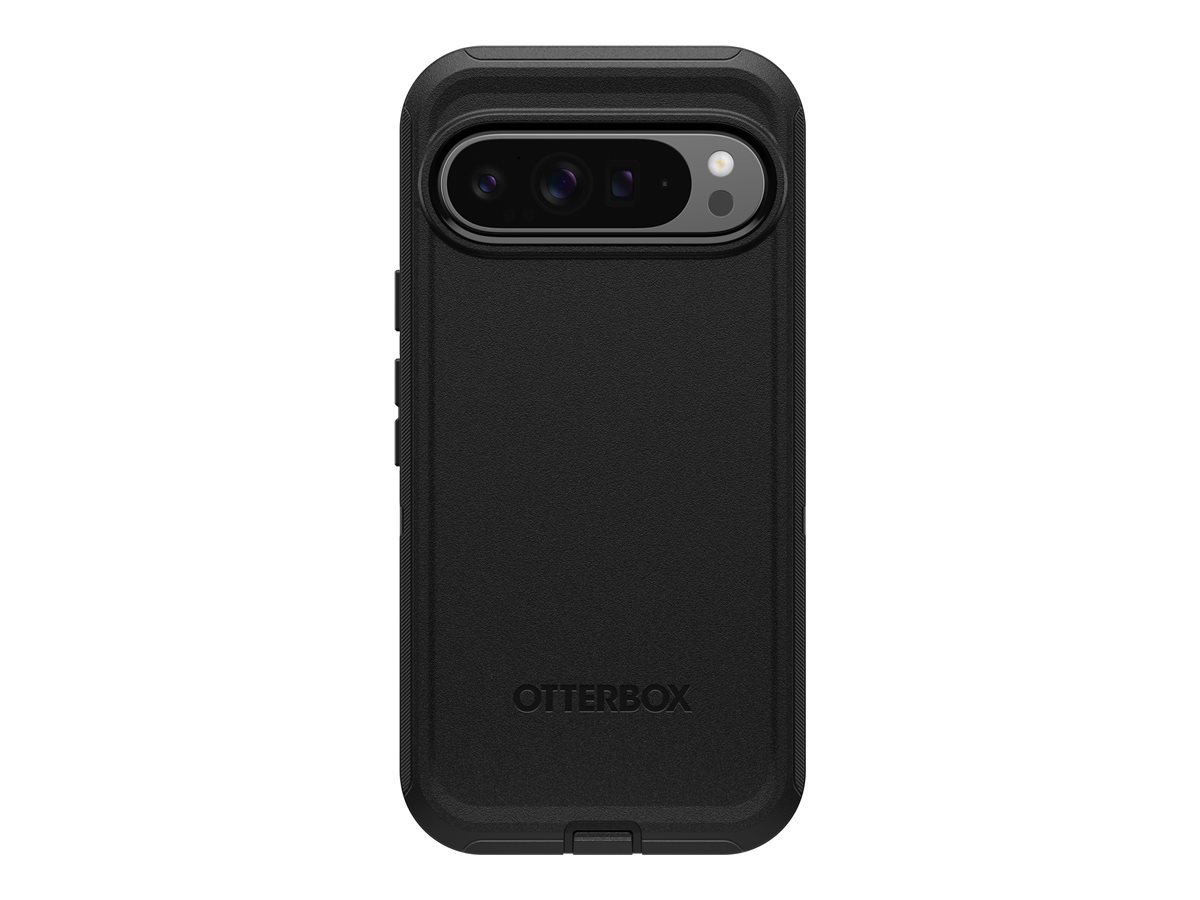 OtterBox Defender Series - Boîtier de protection coque de protection pour téléphone portable - robuste - polycarbonate, élastomère thermoplastique (TPE) - noir - pour Google Pixel 9 Pro XL - 77-95635 - Coques et étuis pour téléphone portable