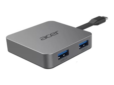 Acer 4-in-1 Type-C Portable Mini Dock - Station d'accueil - USB-C - HDMI - HP.DSCAB.014 - Stations d'accueil pour ordinateur portable