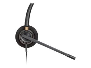 Poly EncorePro 525-M - EncorePro 500 series - micro-casque - sur-oreille - filaire - USB-A - noir - Certifié pour Microsoft Teams - 783R2AA - Écouteurs