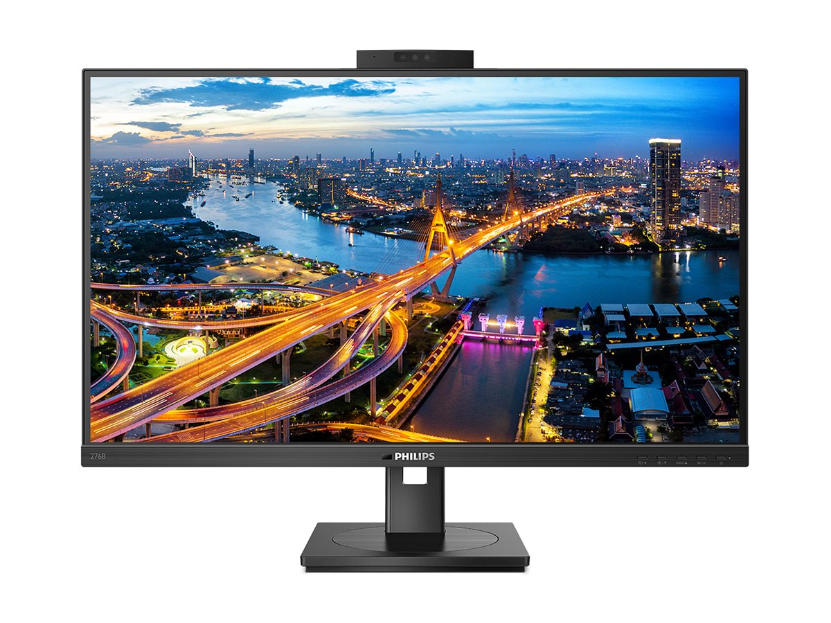 Philips B Line 276B1JH - Écran LED - 27" - 2560 x 1440 QHD @ 75 Hz - IPS - 300 cd/m² - 1000:1 - 4 ms - HDMI, DisplayPort, USB-C - haut-parleurs - texture noire - 276B1JH/00 - Écrans d'ordinateur