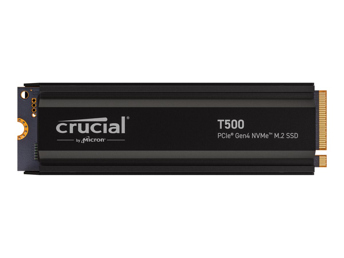 Crucial T500 - SSD - 2 To - PCIe 4.0 (NVMe) - CT2000T500SSD5