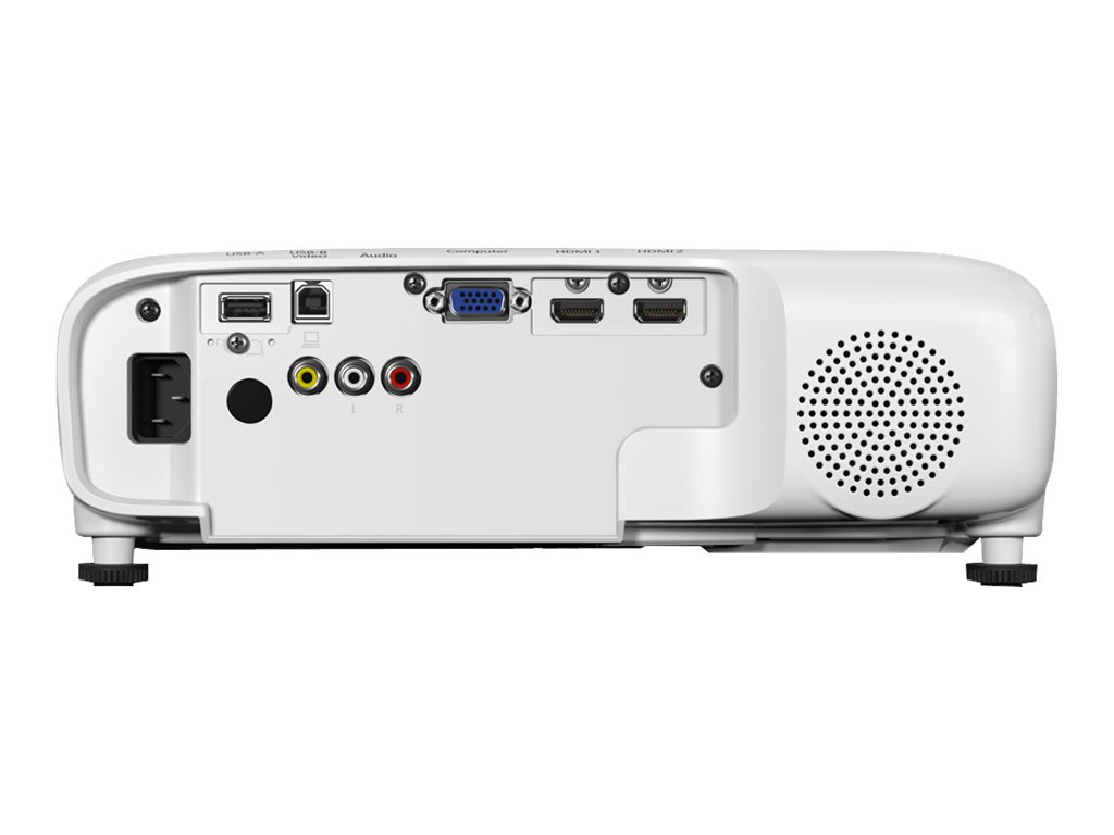 Epson EB-FH52 - Projecteur 3LCD - 4000 lumens (blanc) - 4000 lumens (couleur) - Full HD (1920 x 1080) - 16:9 - 1080p - 802.11n sans fil/Miracast - blanc - V11H978040 - Projecteurs LCD