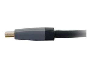 C2G Câble HDMI 4K de 7,6 m avec Ethernet - Haute vitesse - In-Wall CL-2 - Câble HDMI avec Ethernet - HDMI mâle pour HDMI mâle - 7.62 m - blindé - noir - support 4K - 50633 - Accessoires pour systèmes audio domestiques