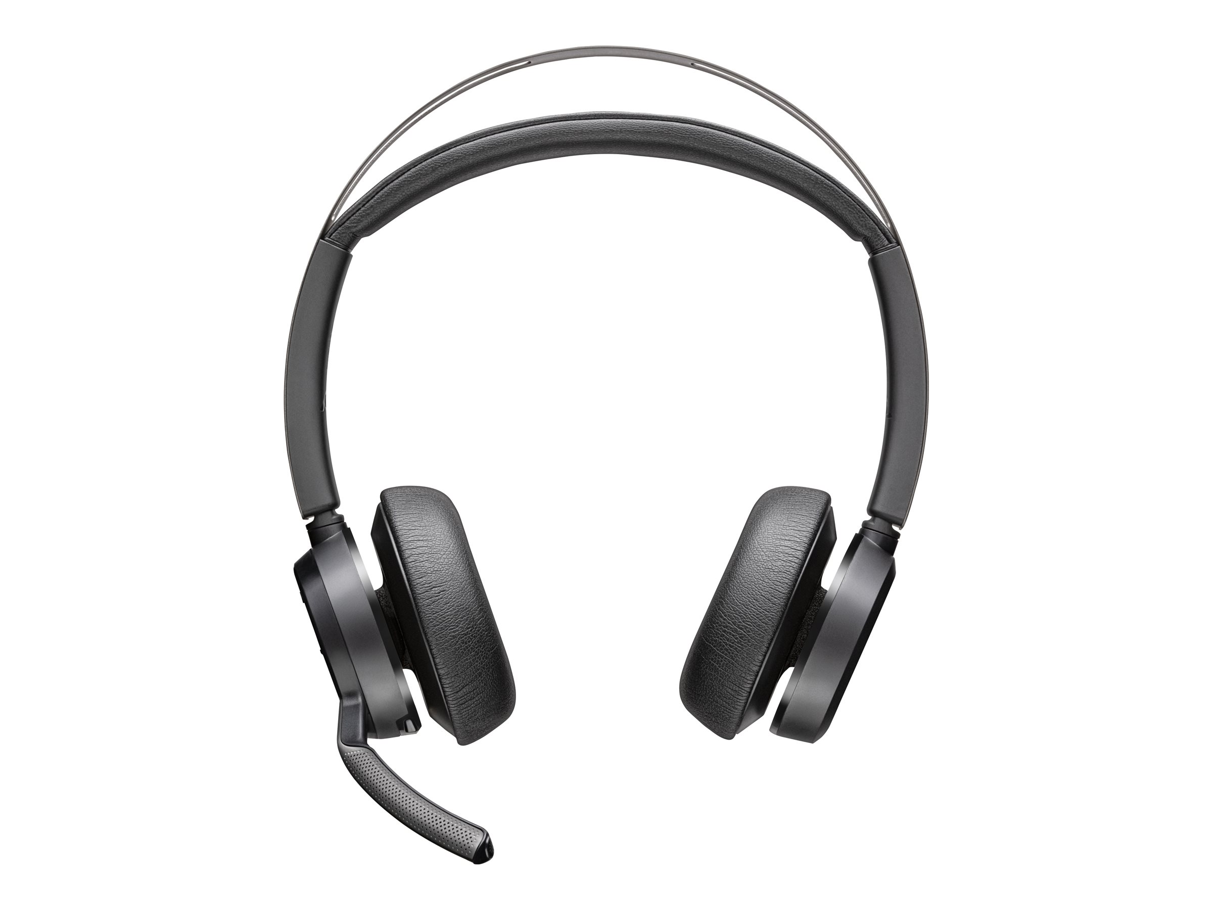 Poly Voyager Focus 2-M - Micro-casque - sur-oreille - Bluetooth - sans fil, filaire - USB-C - noir - Certifié pour Microsoft Teams - 77Y88AA - Écouteurs