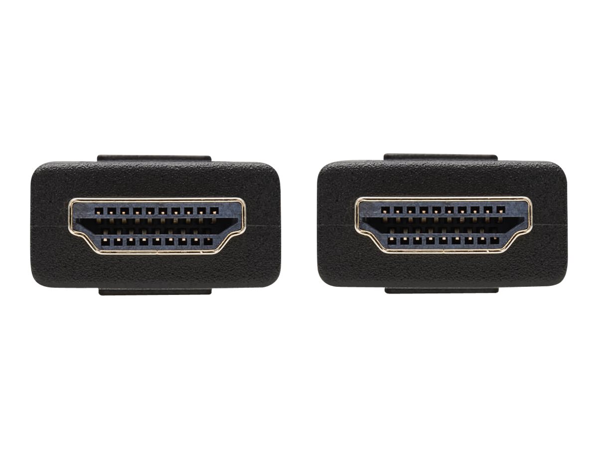 Eaton Tripp Lite Series High-Speed HDMI to HDMI Cable, Digital Video with Audio, UHD 4K, Black, 6 ft. (1.83 m) - Câble HDMI - HDMI mâle pour HDMI mâle - 1.8 m - double blindage - noir - support 4K - P568-006 - Accessoires pour systèmes audio domestiques