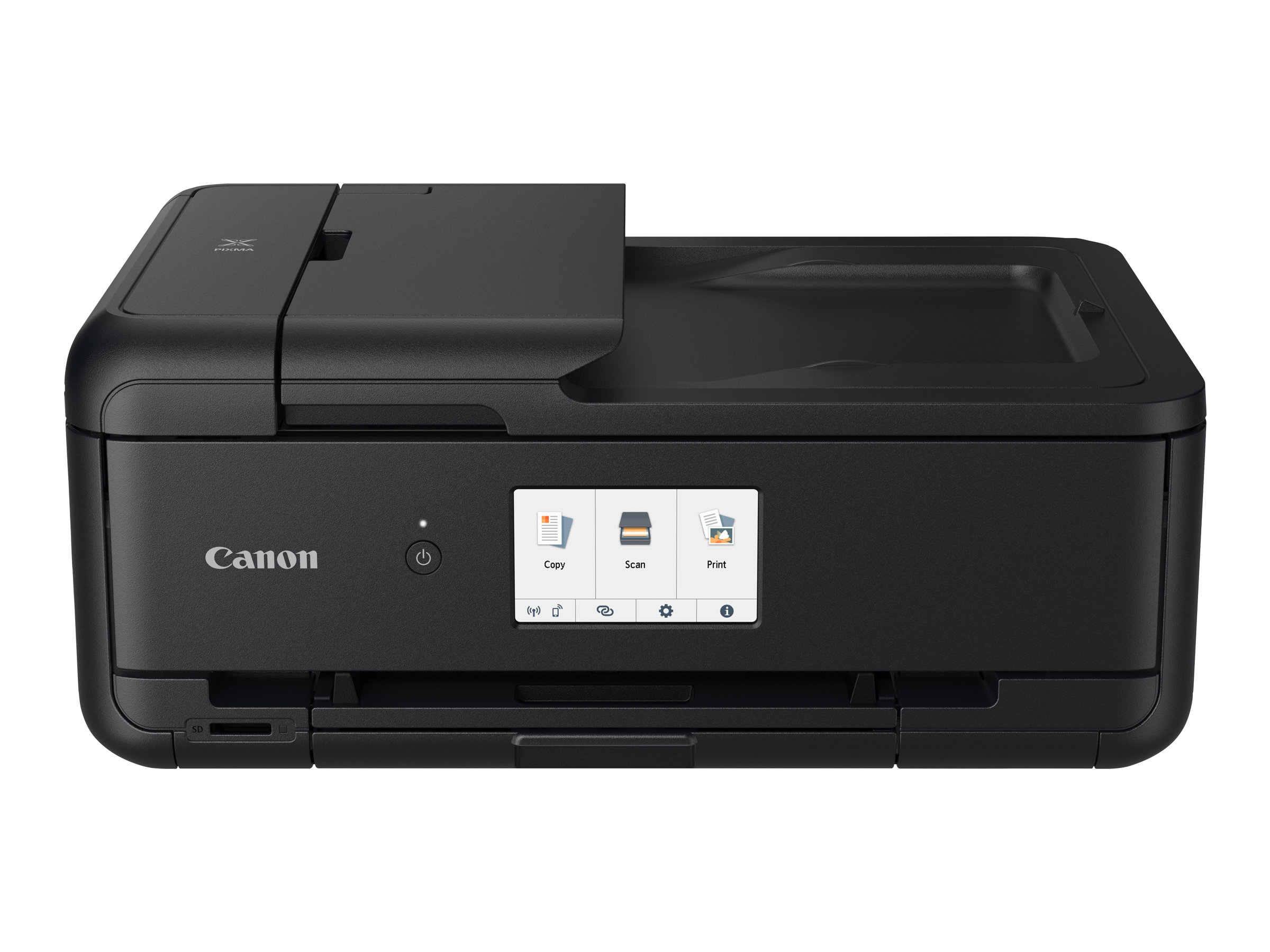 Canon PIXMA TS9550 - Imprimante multifonctions - couleur - jet d'encre - 216 x 356 mm (original) - A3 (support) - jusqu'à 15 ipm (impression) - 200 feuilles - USB 2.0, Bluetooth, Wi-Fi(n) - noir - 2988C006 - Imprimantes multifonctions
