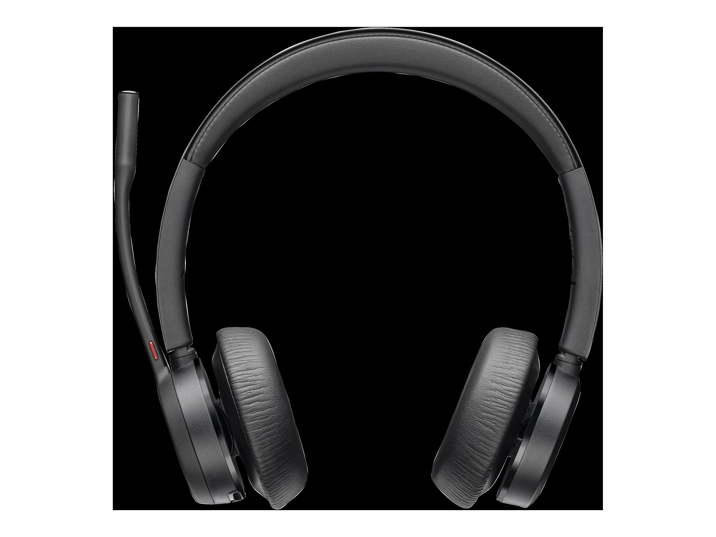 Poly Voyager 4320 - Voyager 4300 series - micro-casque - sur-oreille - Bluetooth - sans fil, filaire - USB-C - noir - certifié Zoom, Certifié pour Microsoft Teams - 76U50AA - Écouteurs