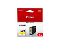 Canon PGI-1500XL Y - 12 ml - à rendement élevé - jaune - original - réservoir d'encre - pour MAXIFY MB2050, MB2150, MB2155, MB2350, MB2750, MB2755 - 9195B001 - Réservoirs d'encre