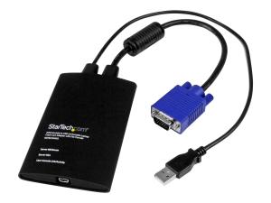 StarTech.com Adaptateur crash cart pour PC portable - Console KVM vers USB 2.0 avec transfert de fichier, acquisition vidéo - KVM Portable - Commutateur KVM - 1 x KVM port(s) - 1 utilisateur local - de bureau - NOTECONS02 - Commutateurs KVM