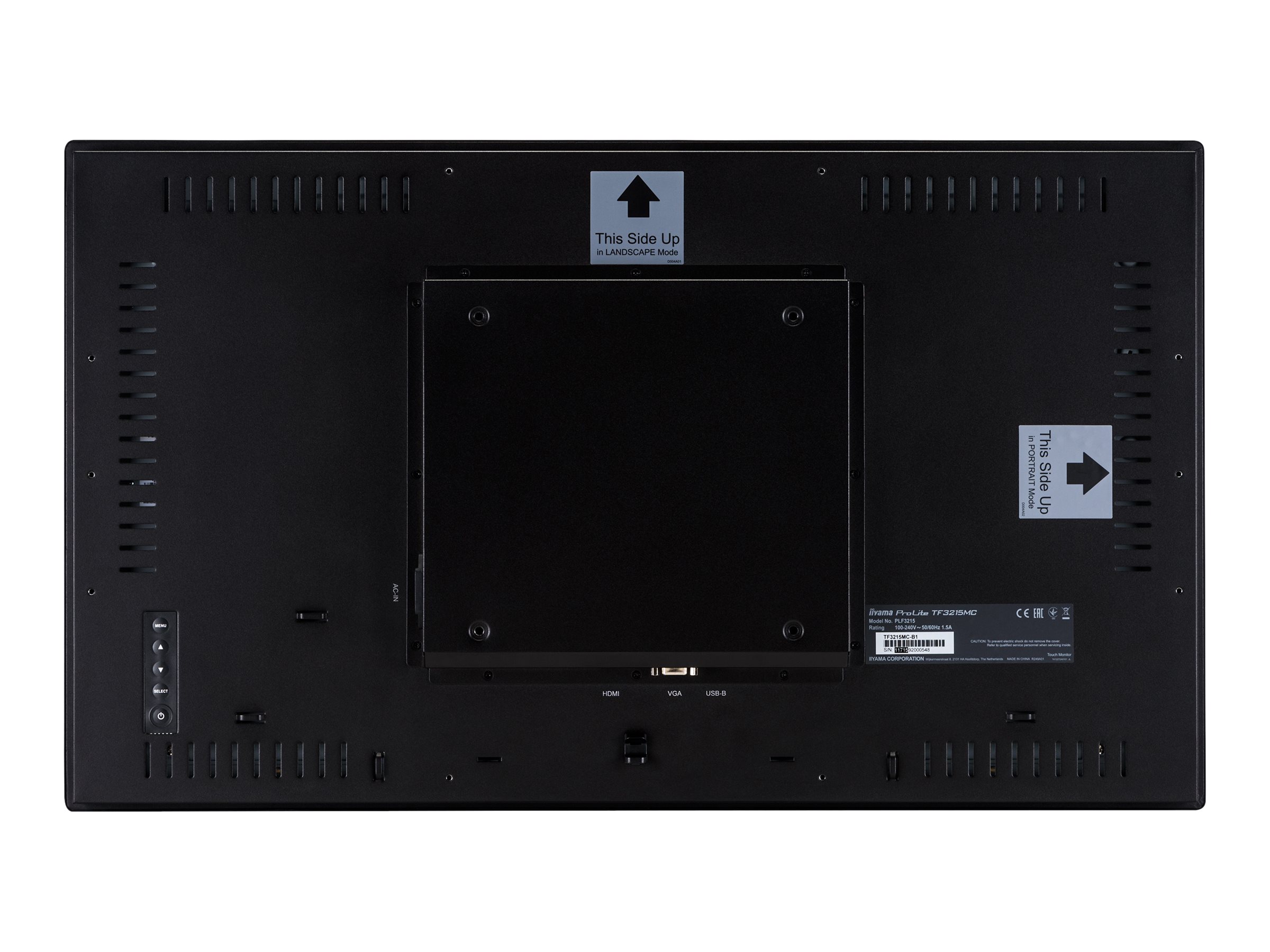 iiyama ProLite TF3215MC-B1 - Écran LED - 32" (32" visualisable) - cadre ouvert - écran tactile - 1920 x 1080 Full HD (1080p) @ 60 Hz - A-MVA3 - 500 cd/m² - 3000:1 - 8 ms - HDMI, VGA - noir - TF3215MC-B1 - Écrans d'ordinateur
