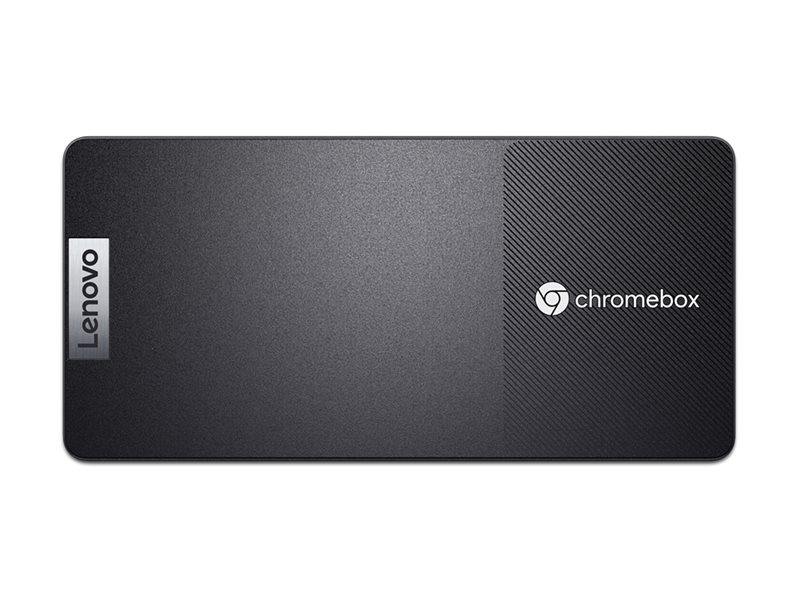 Lenovo Chromebox Micro 83F9 - Micro Celeron N4500 / jusqu'à 2.8 GHz - RAM 8 Go - flash - eMMC 32 Go - UHD Graphics - IEEE 802.11ax (Wi-Fi 6) - Chrome OS - moniteur : aucun - noir - Lenovo TopSeller - 83F9001SFR - Ordinateurs de bureau