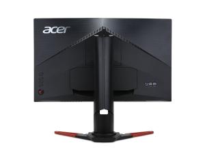 Acer Predator Z271 - Écran LED - incurvé - 27" - 1920 x 1080 Full HD (1080p) @ 144 Hz - VA - 300 cd/m² - 1000:1 - 4 ms - HDMI, DisplayPort - haut-parleurs - noir, rouge - UM.HX1EE.023 - Écrans d'ordinateur
