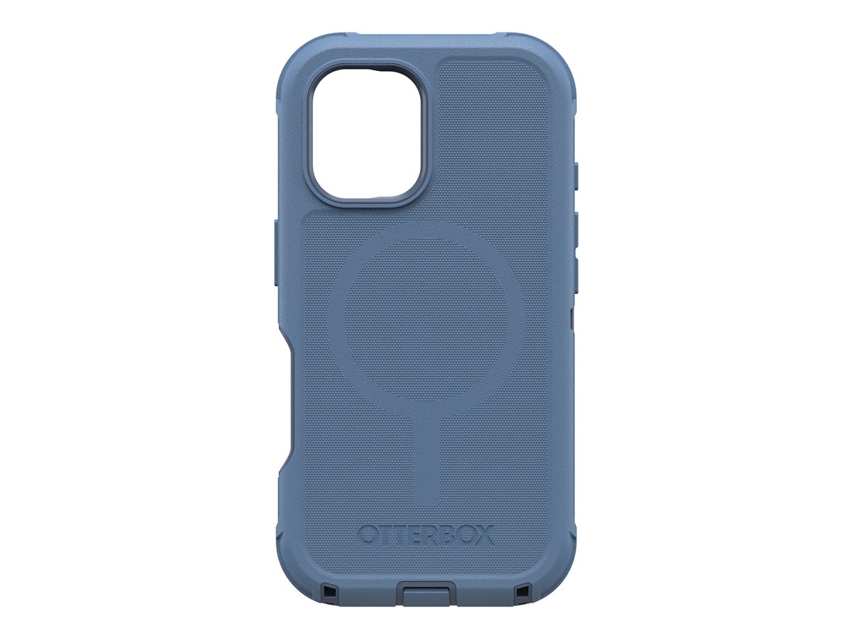 OtterBox Defender Series - Coque de protection pour téléphone portable - compatibilité avec MagSafe - silicone - jeans bleu bébé (bleu) - pour Apple iPhone 16 - 77-95957 - Coques et étuis pour téléphone portable