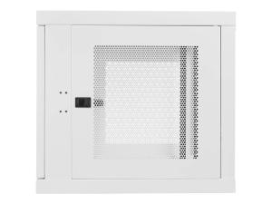 Tripp Lite Wallmount Rack Enclosure Cabinet 9U Switch Depth Deep White - Armoire de rack - montable sur mur - blanc - 9U - SRW9UDPW - Accessoires pour serveur