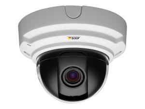 AXIS P3367-V Network Camera - Caméra de surveillance réseau - dôme - à l'épreuve du vandalisme - couleur (Jour et nuit) - 5 MP - 2592 x 1944 - diaphragme automatique - à focale variable - audio - LAN 10/100 - MJPEG, H.264 - PoE - 0406-001 - Caméras IP