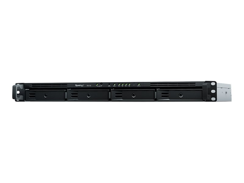 Synology RX418 Expansion Unit - Boîtier de stockage - 4 Baies (SATA-600) - rack-montable - 1U - RX418 - Boîtiers pour disque dur