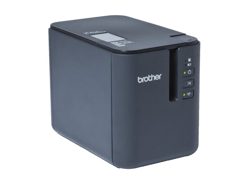 Brother P-Touch PT-P900Wc - Imprimante d'étiquettes - transfert thermique - Rouleau (3,6 cm) - 360 dpi - jusqu'à 60 mm/sec - USB 2.0, USB 3.0, Wi-Fi(n) - outil de coupe - PTP900WCYP1 - Imprimantes thermiques