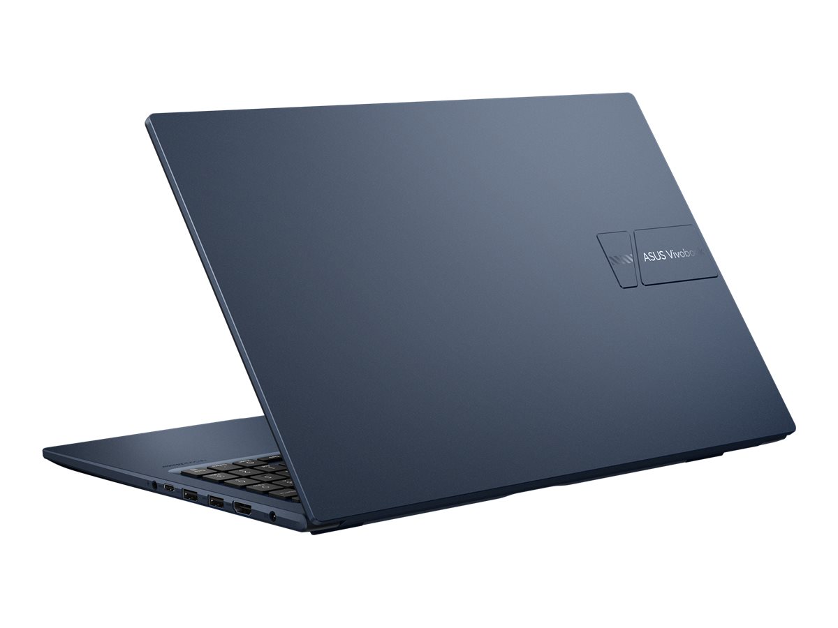 ASUS VivoBook 15 X1504ZA-BQ831W - Conception de charnière à 180 degrés - Intel Core i3 - 1215U / jusqu'à 4.4 GHz - Win 11 Home - UHD Graphics - 8 Go RAM - 512 Go SSD NVMe - 15" 1920 x 1080 (Full HD) - Wi-Fi 6E, Bluetooth - bleu calme - 90NB1021-M01650 - Ordinateurs portables