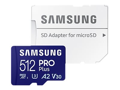 Carte Micro SD 512 Go U3 SDXC MicroSD Haute Vitesse Carte mémoire