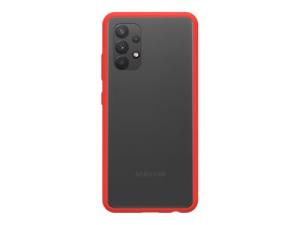 OtterBox React Series - Coque de protection pour téléphone portable - polycarbonate, caoutchouc synthétique - rouge power - pour Samsung Galaxy A32 4G - 77-81868 - Coques et étuis pour téléphone portable
