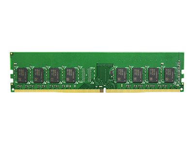 Synology - DDR4 - module - 4 Go - DIMM 288 broches - 2666 MHz / PC4-21300 - 1.2 V - mémoire sans tampon - non ECC - pour RackStation RS2418+, RS2418RP+, RS2818RP+ - D4NE-2666-4G - DDR4