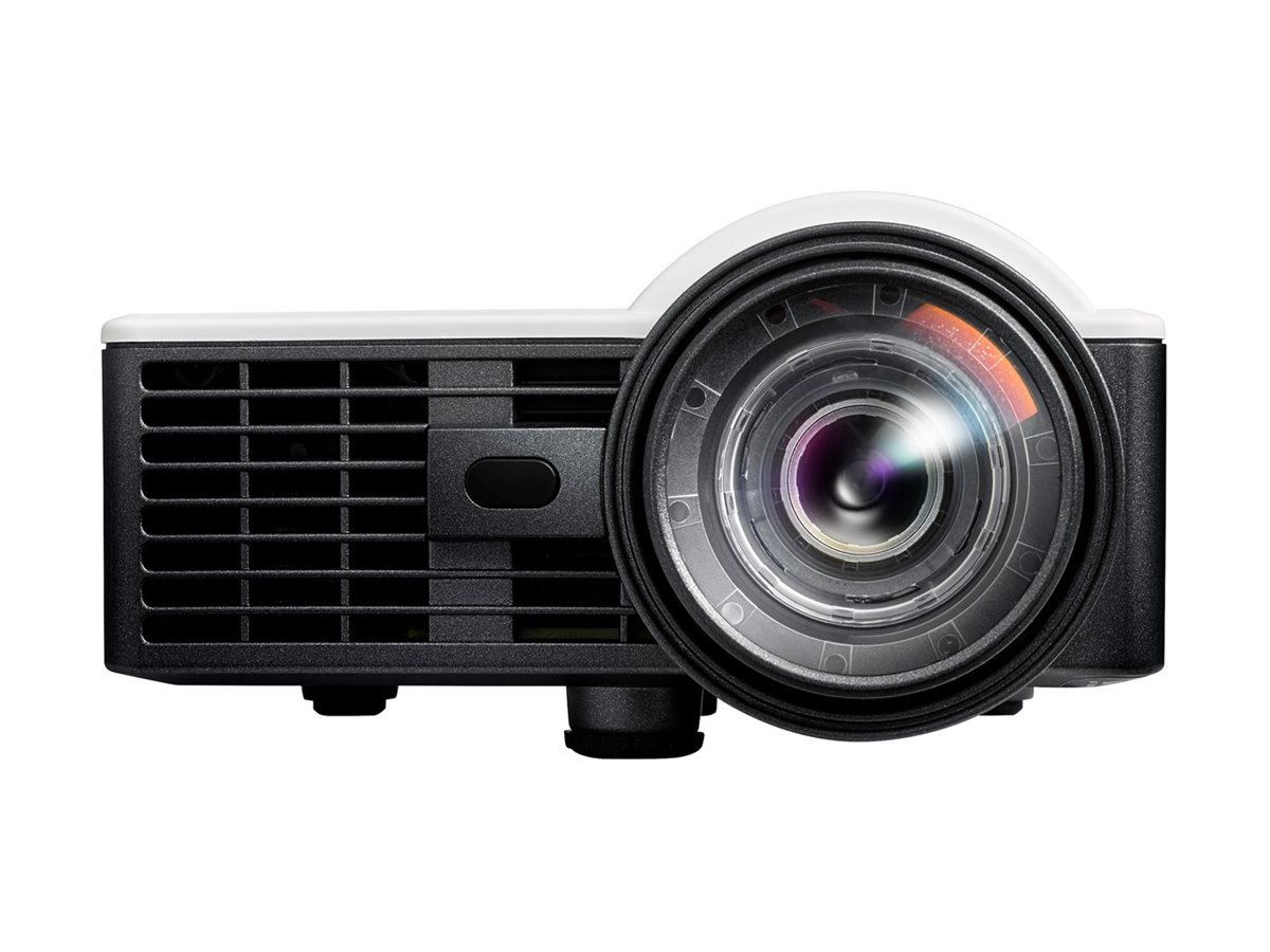 Optoma ML1050STi - Projecteur DLP - LED - 3D - 1000 lumens - WXGA (1280 x 800) - 16:10 - 720p - objectif fixe à focale courte - blanc, gris - E9PP7MC01EZ1 - Projecteurs numériques