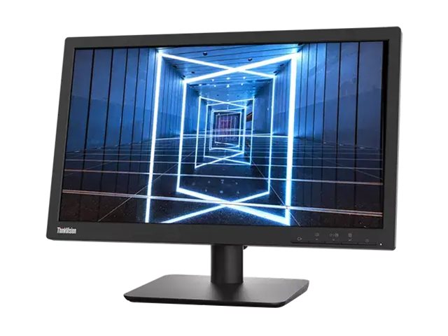 Lenovo ThinkVision E20-30 - Écran LED - 20" (19.5" visualisable) - 1600 x 900 HD+ @ 60 Hz - TN - 250 cd/m² - 1000:1 - 2 ms - HDMI, VGA - noir corbeau - 62F7KAT4EU - Écrans d'ordinateur