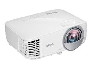 BenQ MW809STH - Projecteur DLP - portable - 3D - 3600 ANSI lumens - WXGA (1280 x 800) - 16:10 - 720p - objectif fixe à focale courte - MW809STH - Projecteurs numériques