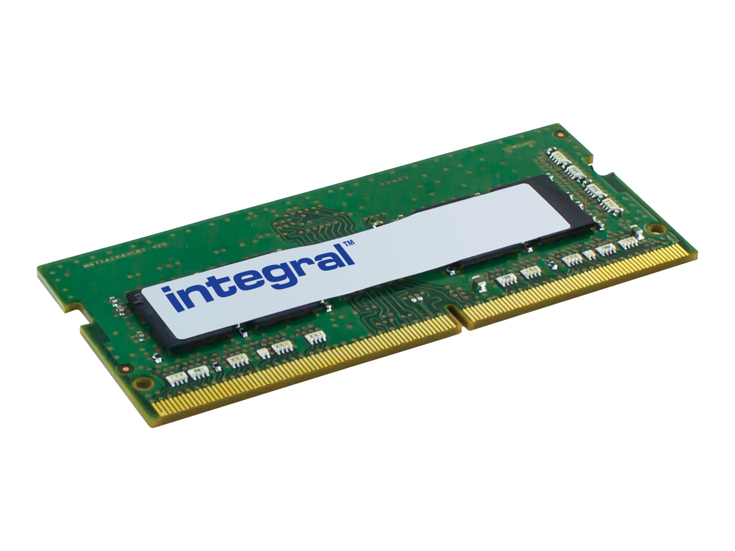 Integral - DDR4 - module - 8 Go - SO DIMM 260 broches - 2400 MHz / PC4-19200 - CL17 - 1.2 V - mémoire sans tampon - non ECC - IN4V8GNDLRI - DDR4