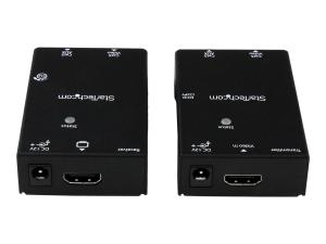 StarTech.com Extendeur HDMI via CAT5/CAT6 avec Power over Cable - Prolongez un signal HDMI à 50 m - Prolongateur audio/vidéo - plus de CAT 5e/6 - jusqu'à 50 m - pour P/N: ST128HDMI2, SVA12M2NEUA, SVA12M5NA, VIDWALLMNT - ST121SHD50 - Prolongateurs de signal