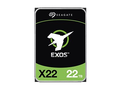 Seagate Exos X22 ST22000NM000E - Disque dur - 22 To - interne - 3.5" - SAS 12Gb/s - 7200 tours/min - ST22000NM000E - Disques durs internes