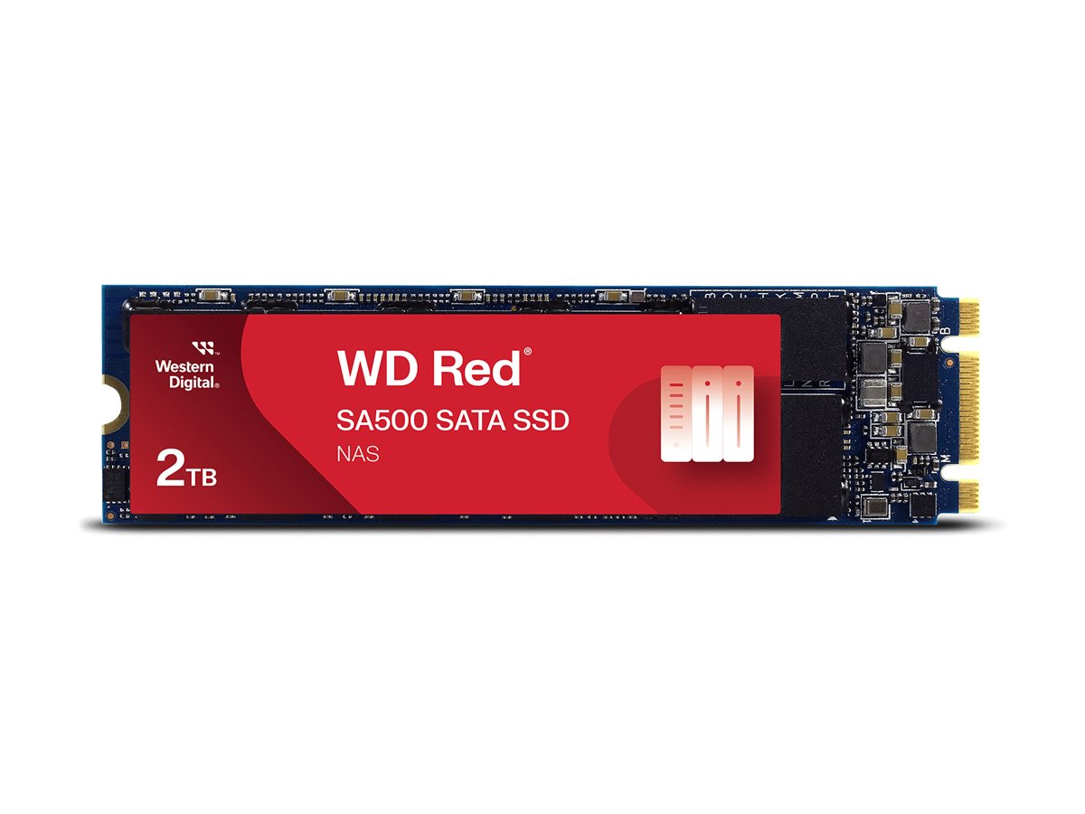 WD Red SA500 WDS200T1R0B-68A4Z0 - SSD - 2 To - interne - M.2 2280 - SATA 6Gb/s - WDS200T1R0B-68A4Z0 - Disques SSD