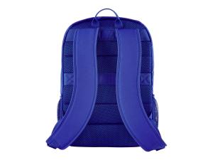 HP - Campus - sac à dos pour ordinateur portable - 15.6" - bleu - 7K0E5AA - Sacoches pour ordinateur portable