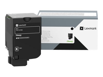 Lexmark - Noir - original - cartouche de toner LCCP - pour Lexmark CS730de, CS735de, CX730de - 71C0H10 - Cartouches de toner Lexmark