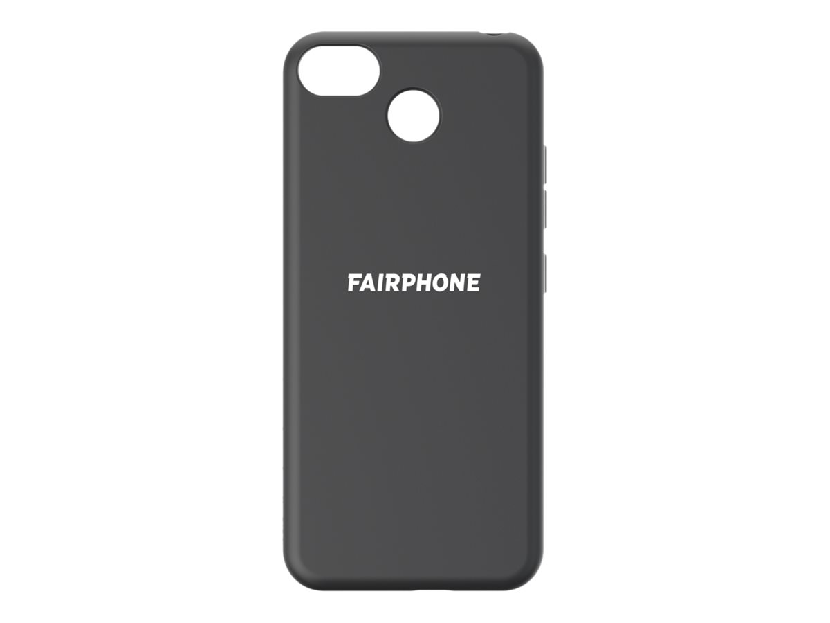 Fairphone 3 - Coque de protection pour téléphone portable - plastique - noir - pour Fairphone 3 - 000-0026-000000-003 - Coques et étuis pour téléphone portable