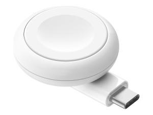 Belkin - Plot de charge sans fil - portable - 5 Watt - Fast Charge - Certifié MFI - WIZ022GLWH-B1 - Adaptateurs électriques et chargeurs