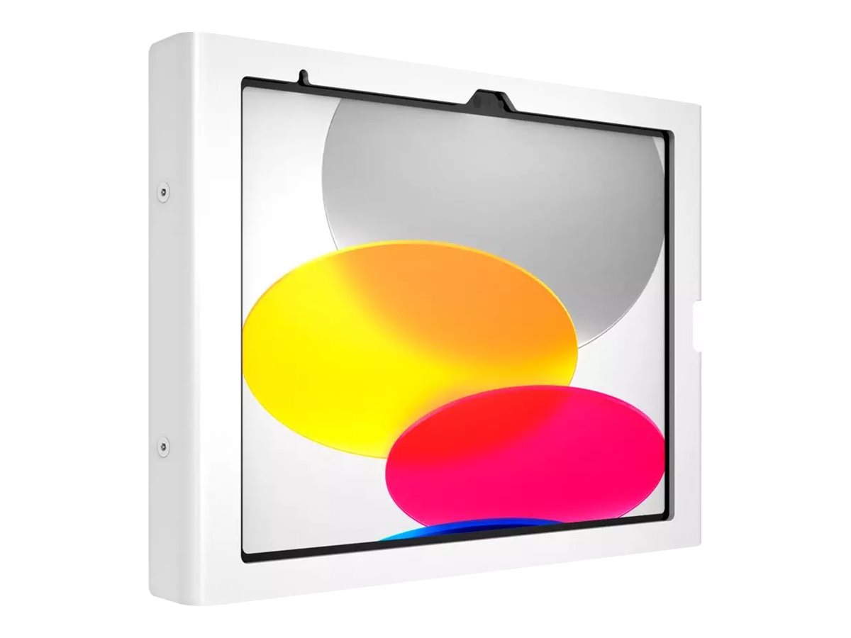 Compulocks iPad 10.9" 10e géné Boîtier Swell VESA mural Blanc - Boîtier - pour tablette - blanc - Taille d'écran : 10.9" - montable sur mur - pour Apple 10.9-inch iPad Wi-Fi, Wi-Fi + Cellular - 209SWLW - Accessoires pour ordinateur portable et tablette