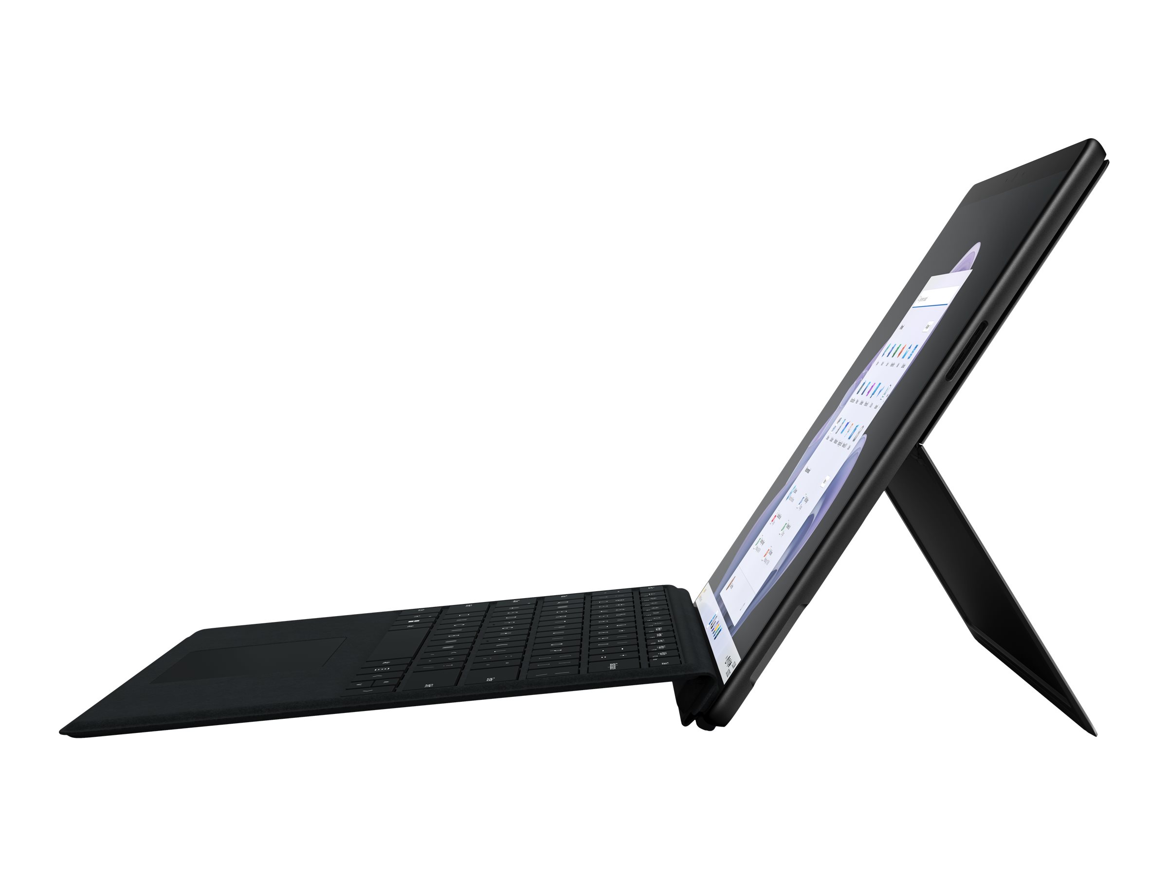Microsoft Surface Pro 9 - Tablette - Intel Core i5 - 1235U / jusqu'à 4.4 GHz - Evo - Win 11 Home - Carte graphique Intel Iris Xe - 8 Go RAM - 256 Go SSD - 13" écran tactile 2880 x 1920 @ 120 Hz - Wi-Fi 6E - graphite - QEZ-00021 - Ordinateurs portables