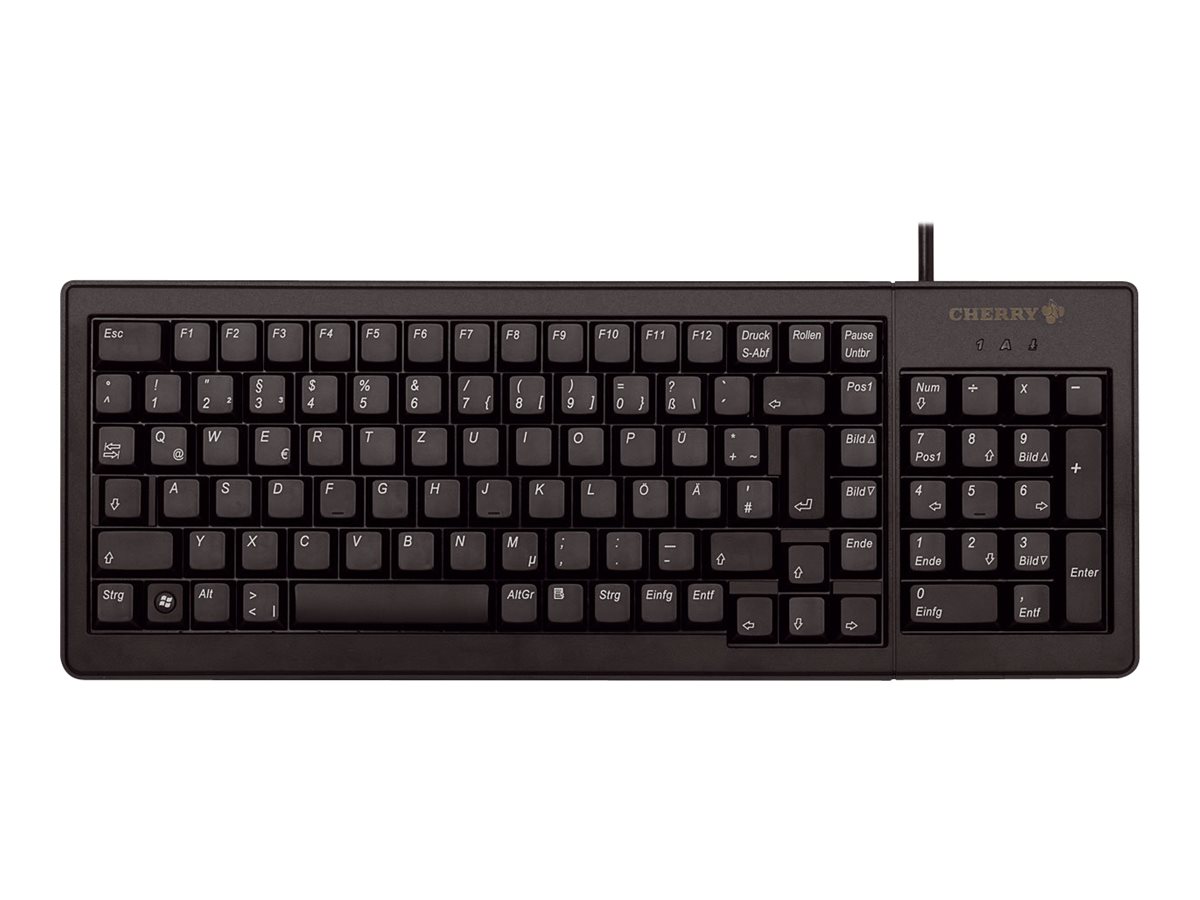 CHERRY XS Complete G84-5200 - Clavier - PS/2, USB - Français - commutateur : CHERRY ML - noir - G84-5200LCMFR-2 - Claviers