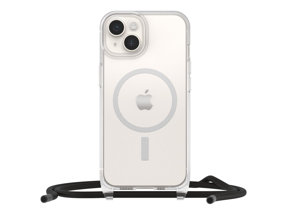 OtterBox React Series - Coque de protection pour téléphone portable - collier - compatibilité avec MagSafe - clair - pour Apple iPhone 14 - 77-92283 - Coques et étuis pour téléphone portable
