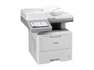 Brother MFC-L6915DN - Imprimante multifonctions - Noir et blanc - laser - A4/Legal (support) - jusqu'à 50 ppm (impression) - 520 feuilles - 33.6 Kbits/s - USB 2.0, Gigabit LAN, Wi-Fi(n), NFC, hôte USB 2.0 - MFCL6915DNRE1 - Imprimantes multifonctions