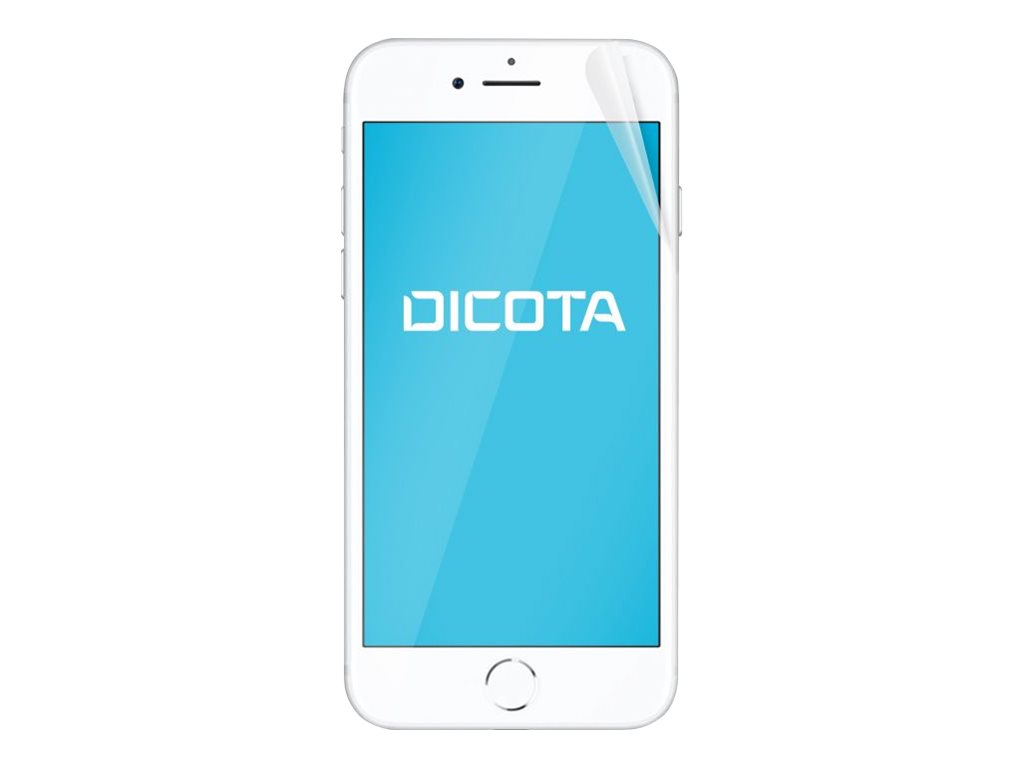 DICOTA Anti-glare Filter - Protection d'écran pour téléphone portable - film - transparent - pour Apple iPhone 8, SE (2e génération) - D31457 - Accessoires pour téléphone portable