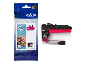 Brother LC424M - Magenta - original - cartouche d'encre - pour Brother DCP-J1200W - LC424M - Cartouches d'imprimante